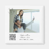 Personalized Photo Save the Date Wedding magnet (Voorkant)