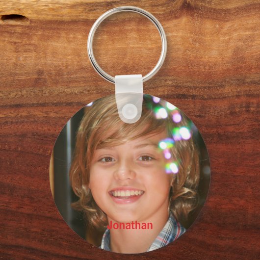 Personalized Photo Sleutelhanger (Achterkant)