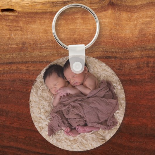 Personalized Photo Sleutelhanger (Voorkant)