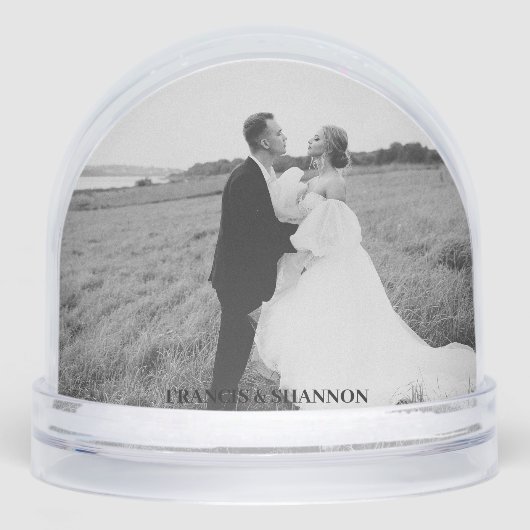 Personalized Photo Snow Globe Sneeuwbol (Voorkant)