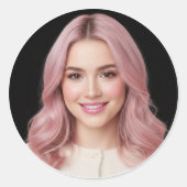 Personalized Photo Sticker Custom Picture Design  (Voorkant)