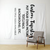 Personalized Photo Tapestry Wandkleed (In Situ (horizontaal))