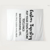 Personalized Photo Tapestry Wandkleed (Voorkant (horizontaal))