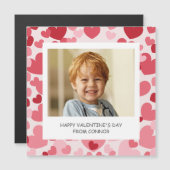 Personalized Photo Valentine Magnet (Voorkant / Achterkant)