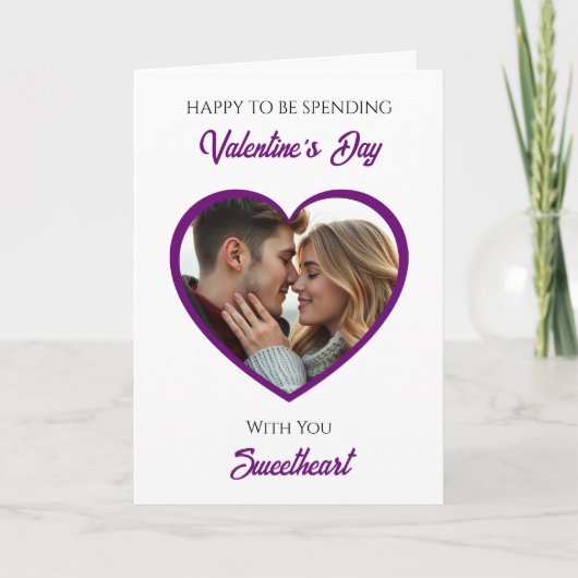 Personalized Photo Valentine's Day | My Favorite Kaart (Voorkant)