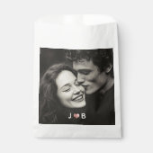 Personalized Photo Wedding Custom Initials Treat Bedankzakje (Voorkant)