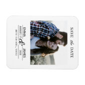 Personalized Photo Wedding Fridge magnet Magneet (Horizontaal)