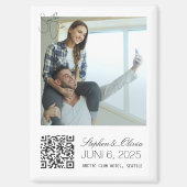 Personalized Photo Wedding Save the Date magnet (Voorkant)