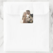 Personalized Photo Wedding "Thank You" Sticker (Tas)