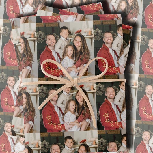 Personalized Photo Wrapping Paper