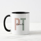 Personalized Physical Therapist Mug • PT Graduatio Mok (Links)