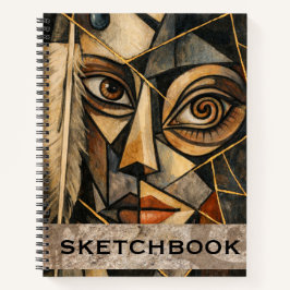 Personalized Picasso-Inspired Art Journal Notitieboek