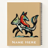 Personalized Picasso-Inspired Art Journal Notitieboek (Achterkant)