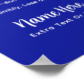 Personalized Pickleball North Carolina Edition Poster (Hoek)