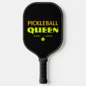 Personalized Pickleball Queen Paddle (Voorkant)