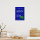 Personalized Pickleball Rules NO EXCUSES Gift Poster (Keuken)