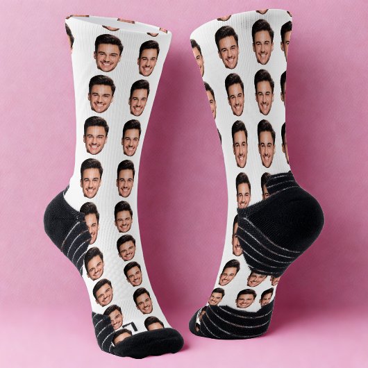 Personalized Picture Socks with Custom Face Print Sokken