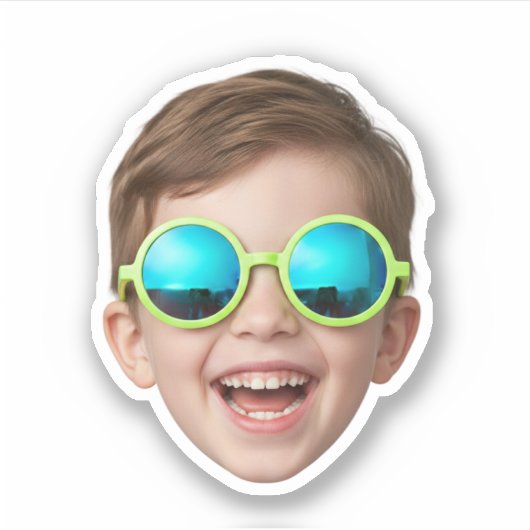 Personalized Picture Sticker Custom Photo Stickers (Voorkant)