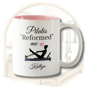 PERSONALIZED PILATES "VERANDERD" DOOR MIJ REFORMER TWEEKLEURIGE KOFFIEMOK