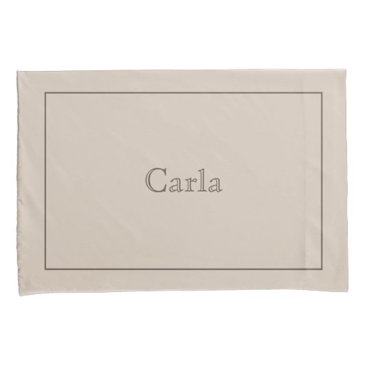 Personalized pillow cases kussensloop (Voorkant-Rechts)