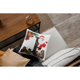 Personalized Pillow with Letter Kussen