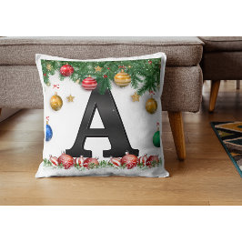 Personalized Pillow with Letter Kussen