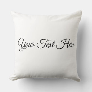 Personalized Pillow with Your Text  Kussen