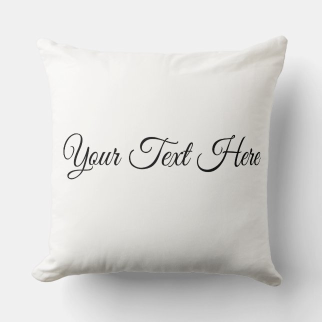 Personalized Pillow with Your Text  Kussen (Voorkant)