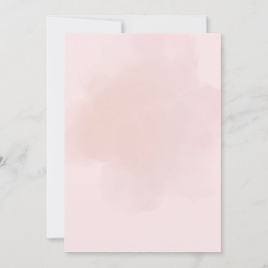 Personalized Pink Airplane Girl Birthday Invitatio Kaart (Achterkant)