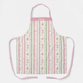 Personalized Pink Coquette Auntie Holiday Schort (Voorkant)