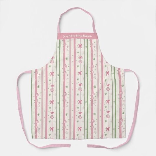 Personalized Pink Coquette Holiday Era Schort (Voorkant)