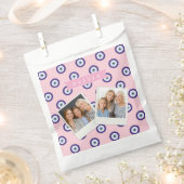 Personalized Pink Evil Eye Pattern Gifts With Name Bedankzakje (Geknipt)