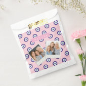 Personalized Pink Evil Eye Pattern Gifts With Name Bedankzakje (Gezegeld)