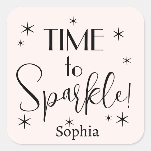 Personalized Pink Festive Christmas Gift Label  (Voorkant)