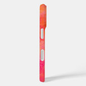 Personalized Pink Floral Pop Art Case-Mate iPhone Case (Achterkant / Rechts)