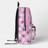 Personalized Pink Girly Butterfly Kawaii Backpack Bedrukte Rugzak (Links)