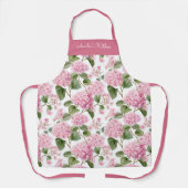 Personalized Pink Green Floral Pattern Schort (Voorkant)