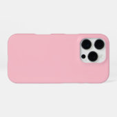 Personalized pink iPhone Case with Custom Hoesje (Achterkant horizontaal)