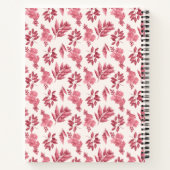 Personalized Pink Toile Prayer Journal Notitieboek (Achterkant)