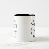 Personalized Pinky Promise Mug Valentine’s Day Tweekleurige Koffiemok (Center)