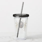 Personalized Pirate Captain  Acryl Drinkbeker (Achterkant)