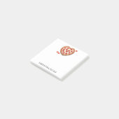 Personalized Pizza Post-it Notes (Schuin)
