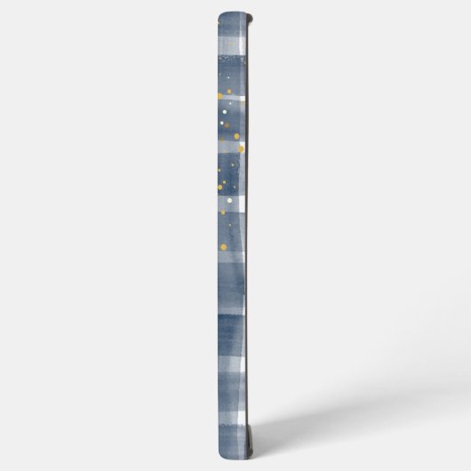 Personalized Plaid Samsung Galaxy Case with Name Hoesje (Linkerkant)