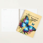 Personalized planner "Tropical butterflies" (Display)