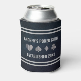 Personalized Poker Club Koelbox Blikjeskoeler