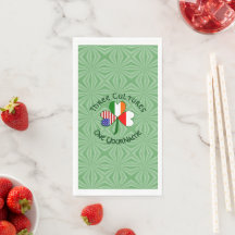 Personalized Poland Ireland USA Shamrock