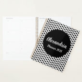 Personalized Polka Dot Planner (Display)