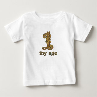 Personalized Pooh First Birthday Baby T-Shirt