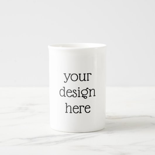 Personalized  porselein kop (Voorkant)