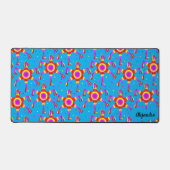 Personalized Posada Navideña Blue Piñata Custom  Bureaumat (Voorkant)